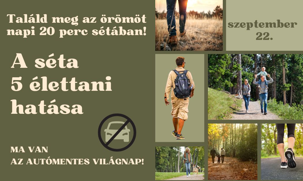 Mi történik a testünkkel, ha napi 20 percet sétálunk? 5 egészségügyi előny, amiért érdemes a gyaloglást választani!