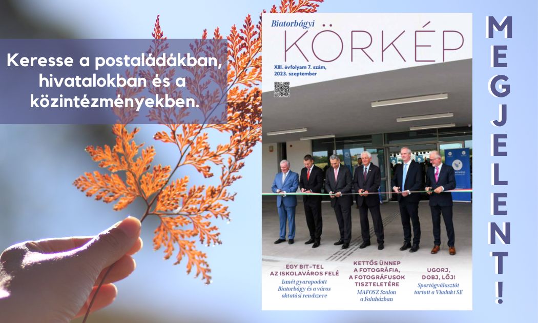 Megjelent a Biatorbágyi Körkép szeptemberi száma