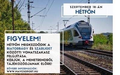 Felújítják a Budapest-Tatabánya-Győr vasútvonal Biatorbágy és Szárliget közötti szakaszát
